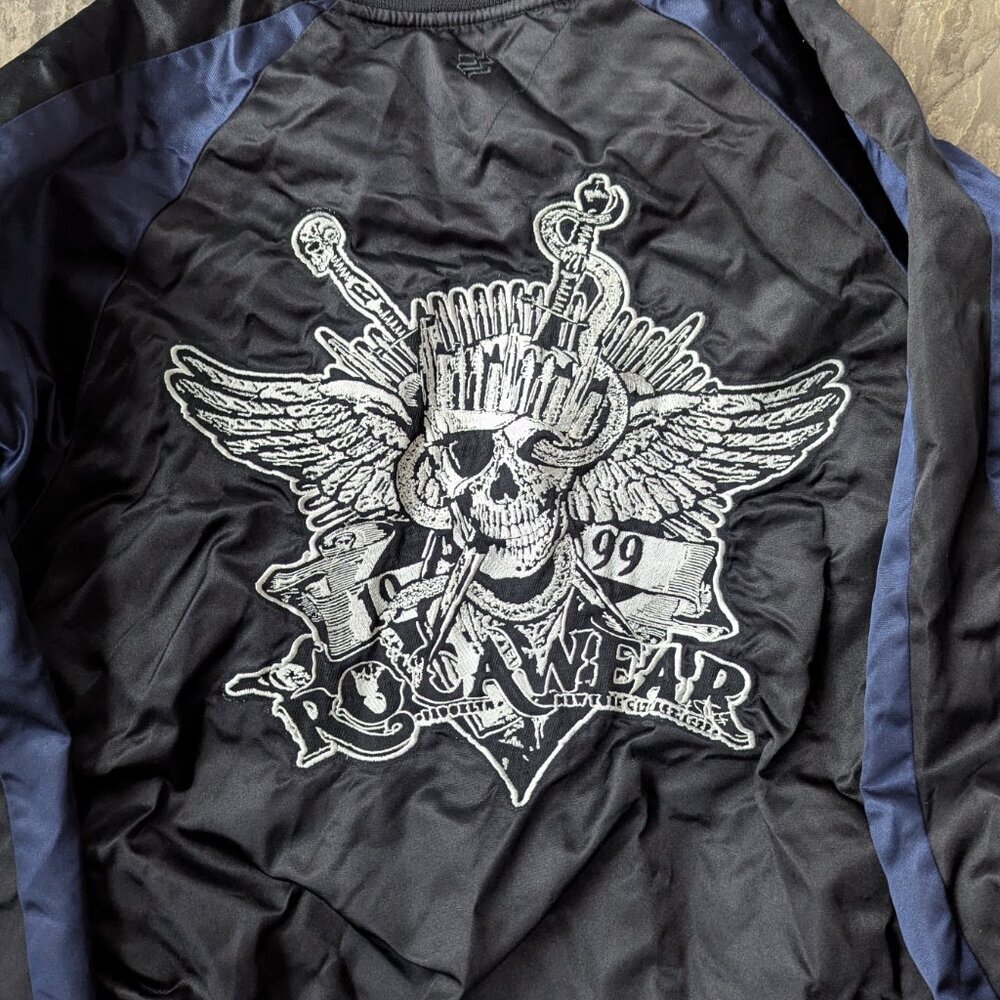 Rocawear Y2K Satin Bomber Jacket (SIZE: M) - Picture 9 of 9